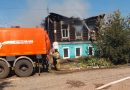 В Бузулуке горел двухэтажный жилой дом
